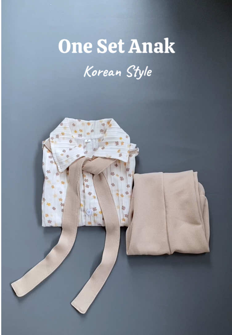#masyaallahtabarakallah🥰 #onesetanakperempuan #lorenzaoneset #koreanstyle 