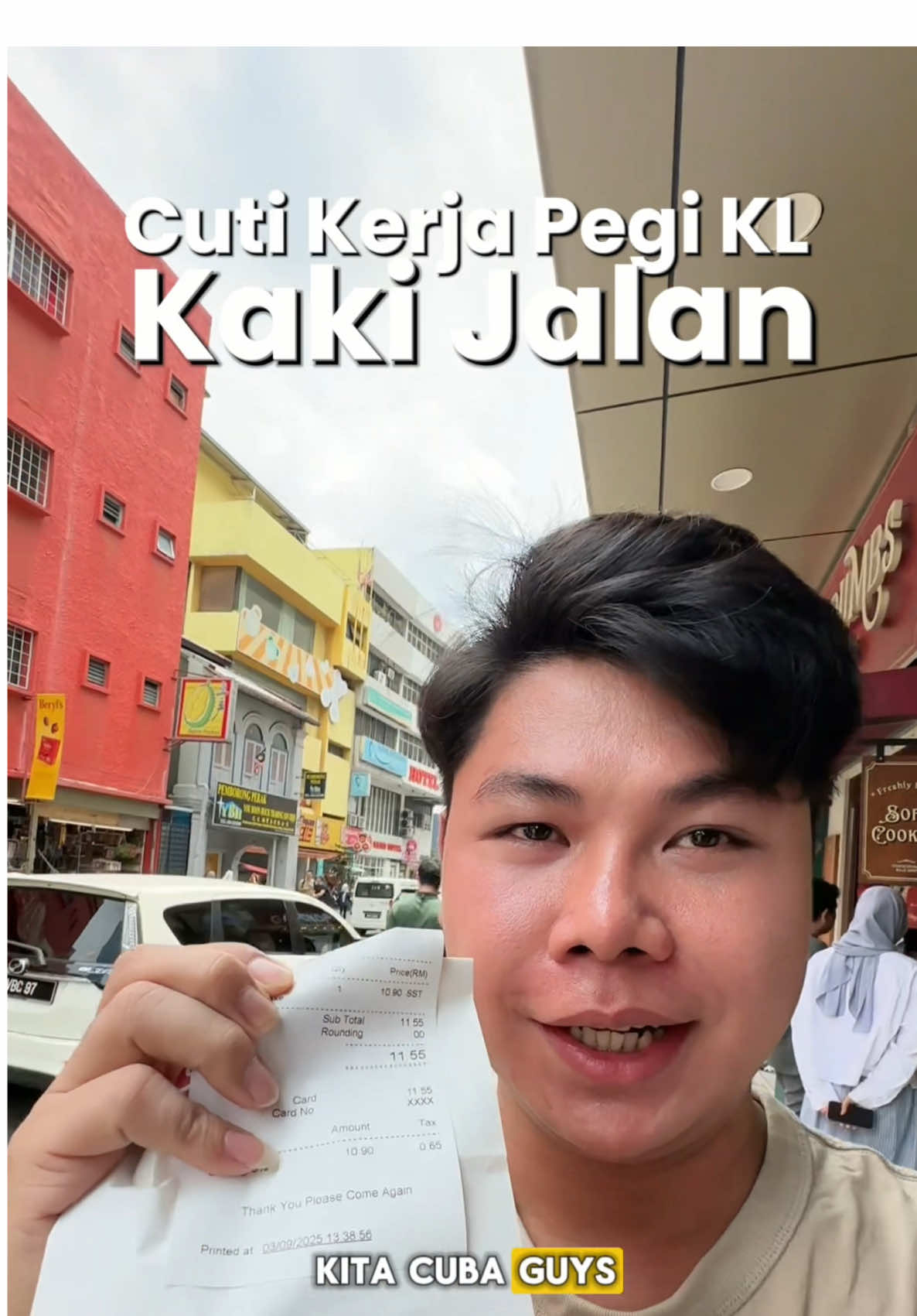 Nama nya juga kaki jalan memang tak bileh 1 hari rehat kat rumah, asikk nak jalan je🤣🤣🤣 @Cookiecrumbs Malaysia  #malaysia #cookiescrumbs #cutikerja #