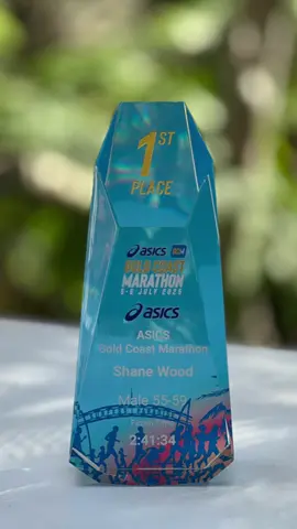 Gold Coast Marathon ☀️  Age Group Winner - M: 55-59 - 2:41:34  @Gold Coast Marathon  #goldcoastmarathon #marathon #Running #race 