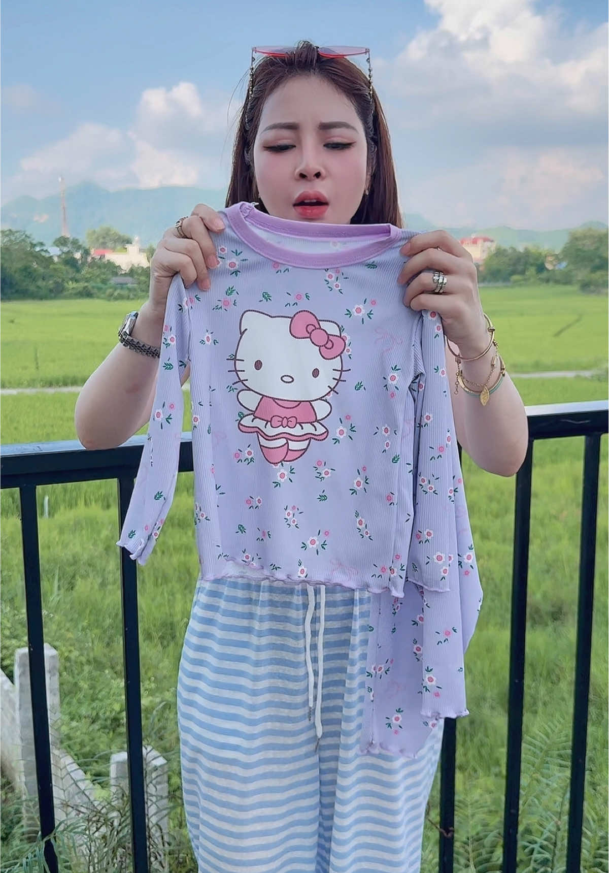 sét thun tăm cho bé #setbegai #thoitrangtreem #xuhuongtiktok 