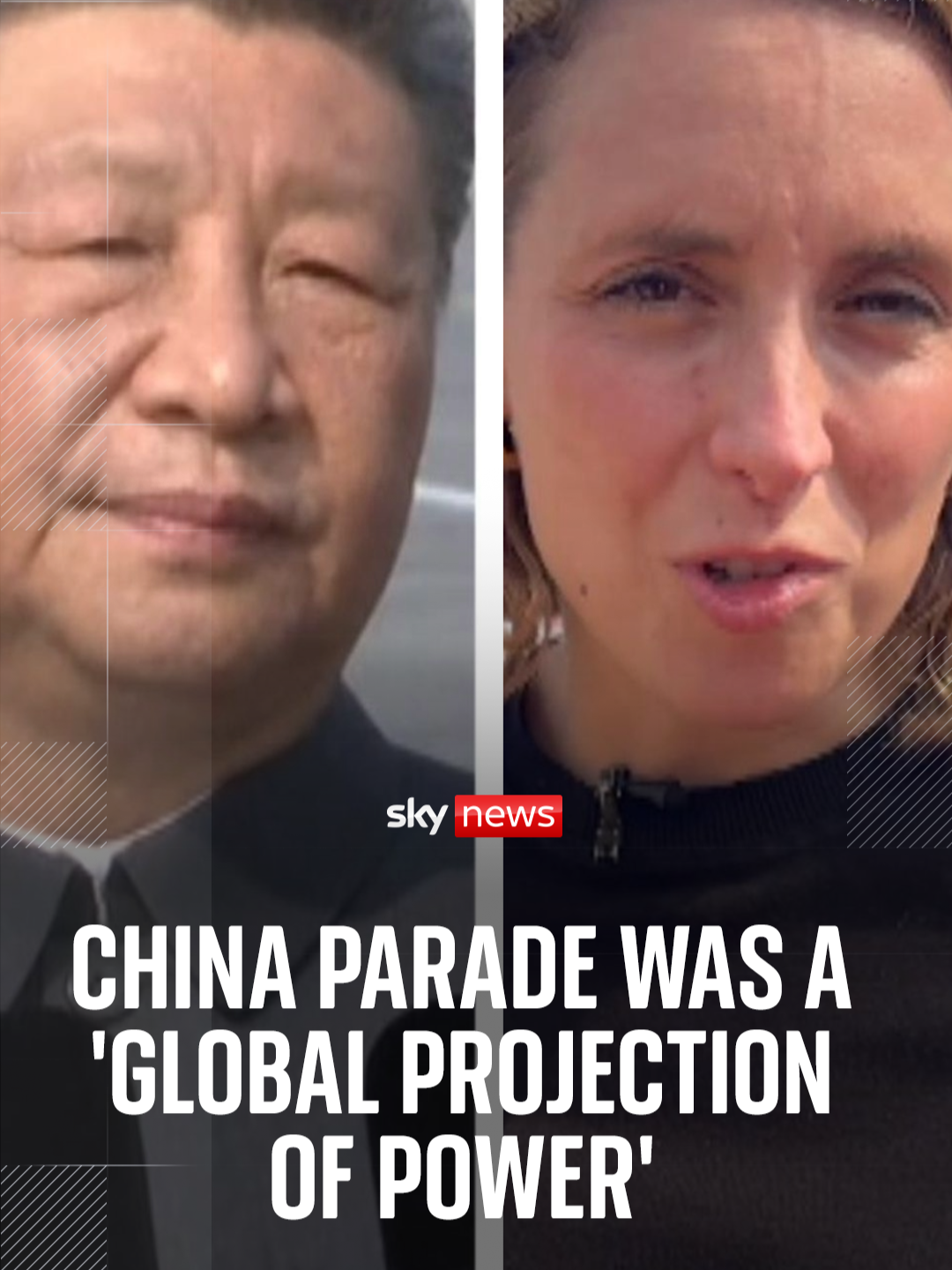 The largest military parade ever held in China was attended in person by the Russian and North Korean leaders and prompted a social media post from Donald Trump. Sky's Helen-Ann Smith considers the wider-reaching purpose of China's huge military parade. #china #russia #northkorea