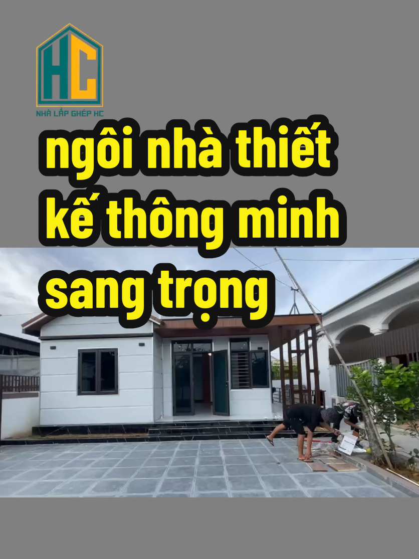 Nhà lắp ghép hiện đại thiết kết sang trọng #nhàlắpghép #nhàlắpghép2025 