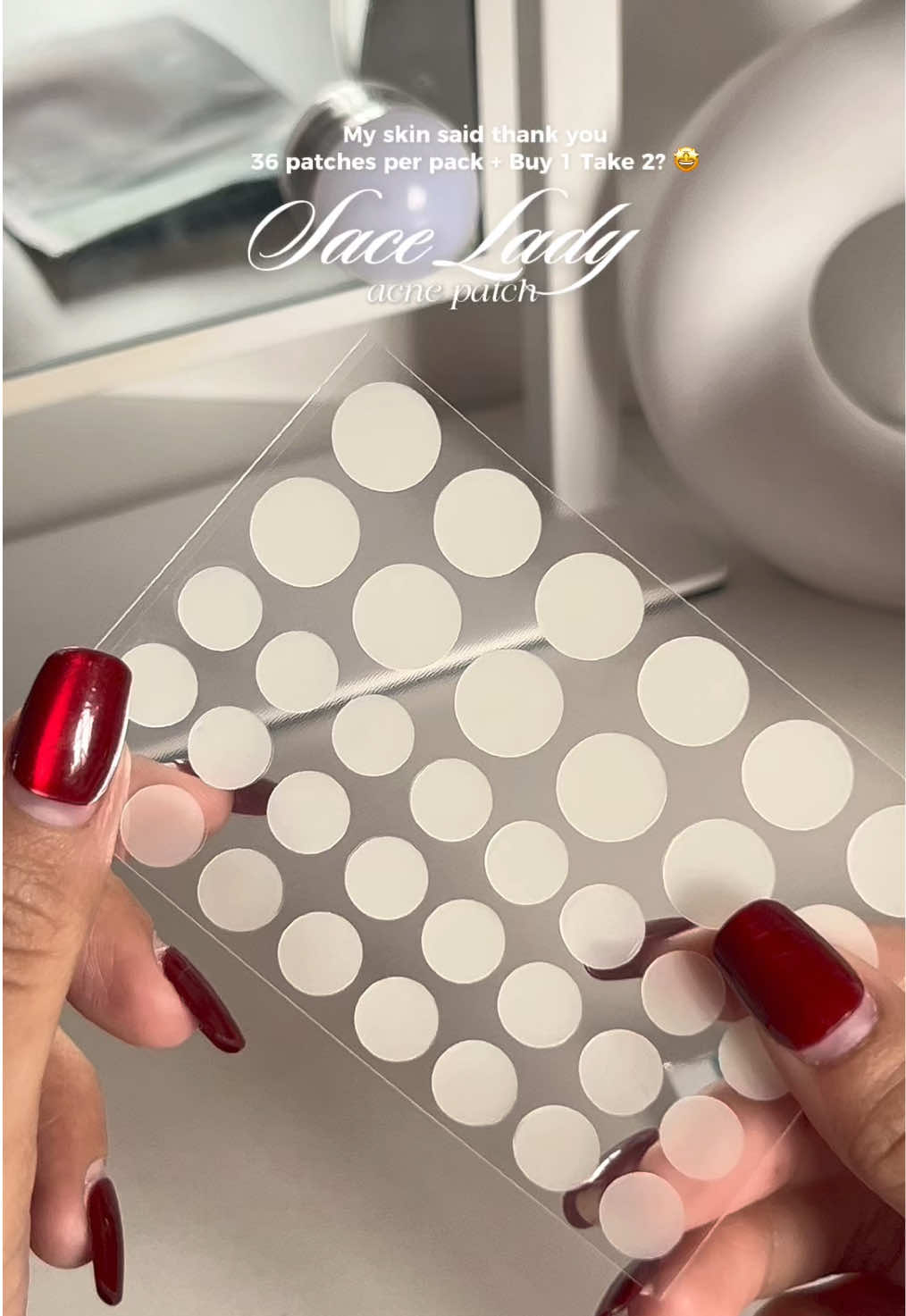 No more popping. No more panic. Just patch and go. This Acne patch from @SACE LADY beauty.ph doesn't just cover, it clears it up overnight! 💚🍃  Repair and soothes skin with Salicylic Acid & Centella Asiatica 🍃 — anti-inflammatory — anti-acne — suitable for all skin types - with herbal scent pimple patches #saceladyacnepatch  #acnepatch #skincareph #acnepatchreview  #fyp 