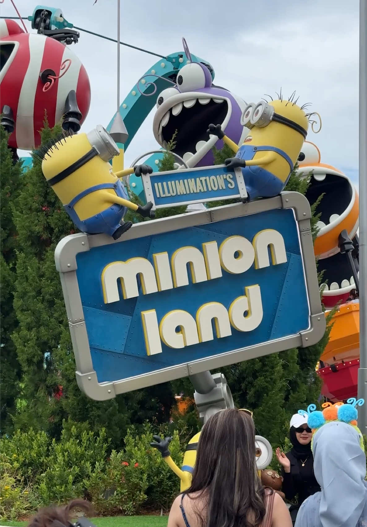 non ho mai visto i minions #universalstudios #singapore #minion #cattivissimome 