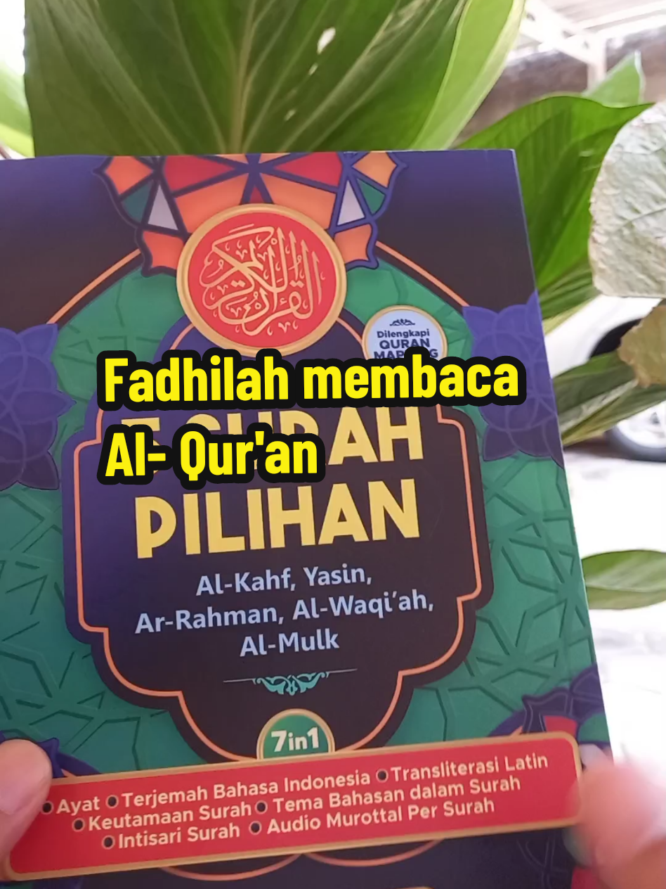 fadhilah membaca surat #alkahfi #almulk #yasin #alwaqiah #5suratpilihan untuk kebaikan dunia dan akhirat kita, tetap istiqomah