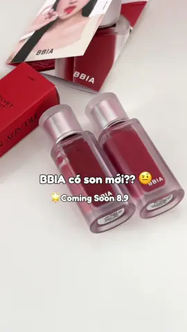 BBIA velvet tint có phiên bản mới?! Phiên bản cải tiến từ packaging đến chất son, màu xinh khỏi bàn 🫶🏻✨ #bbiavn #lastvelvettint #thenewvelvet #lastvelvetrenewal #bbiatint @BBIA Vietnam  