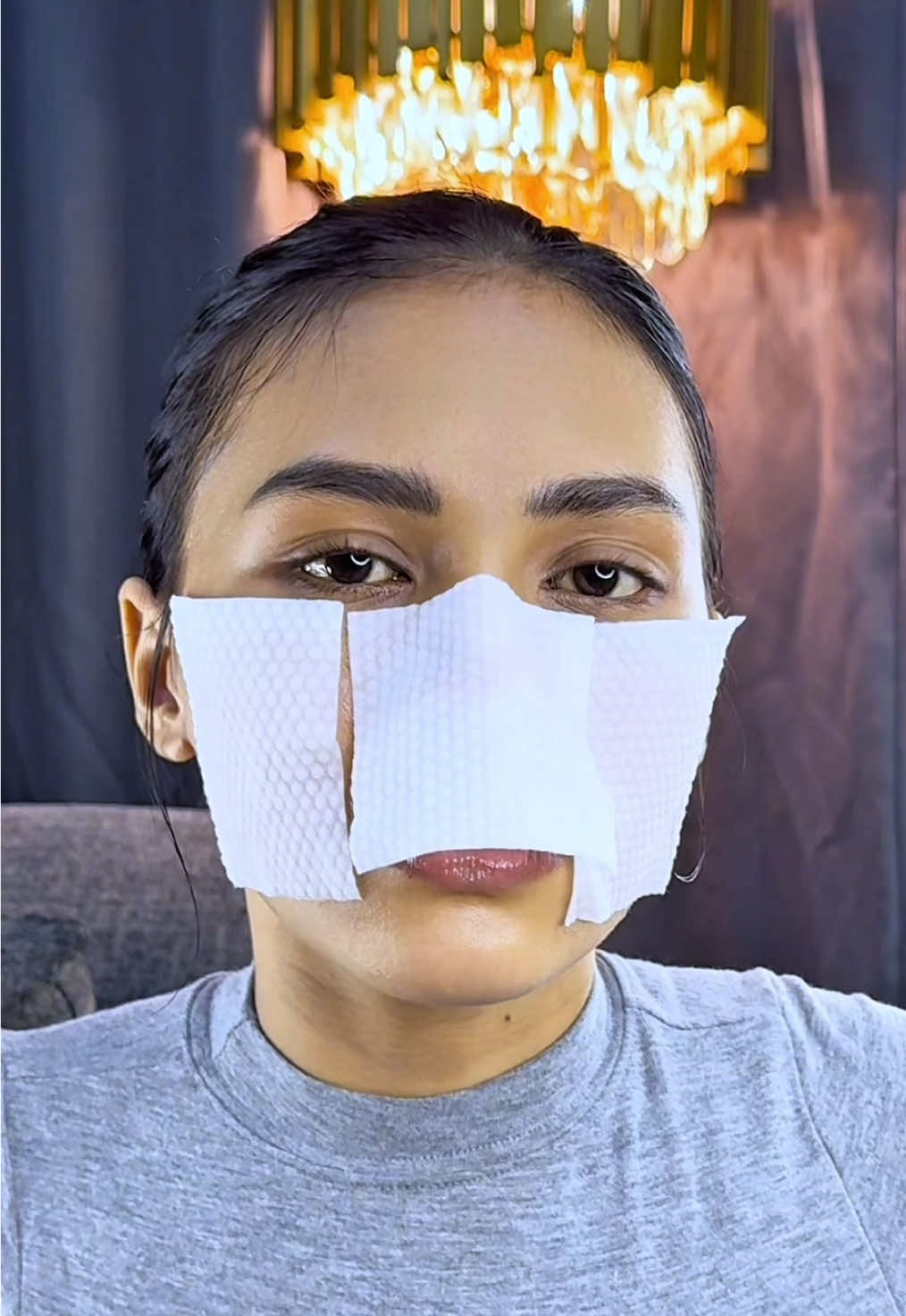 Ingat muka dah bersih rupanya banyak lagi kengkawan.