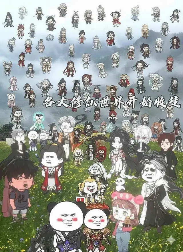 toàn bộ các nhân vật khác nhau nhất vào hình ảnh@Nguyễn Minh Tới 