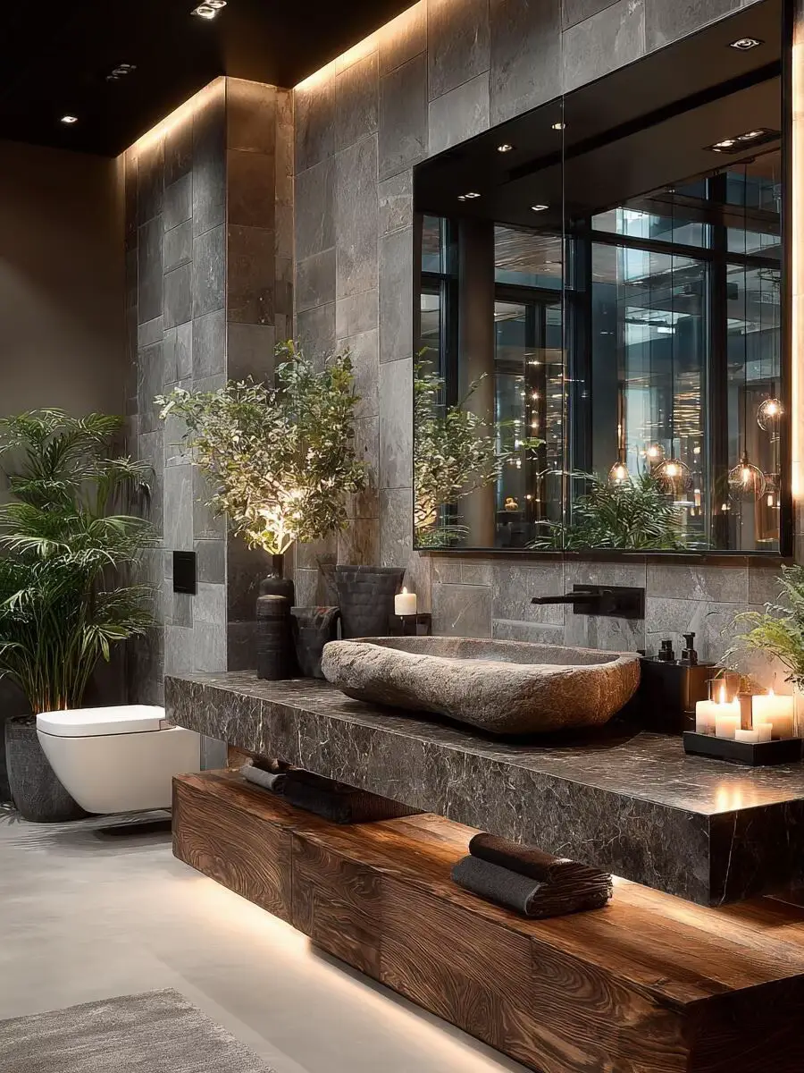 Bathroom design 💫#bathroomdesign #bathroom #marble #fyp 