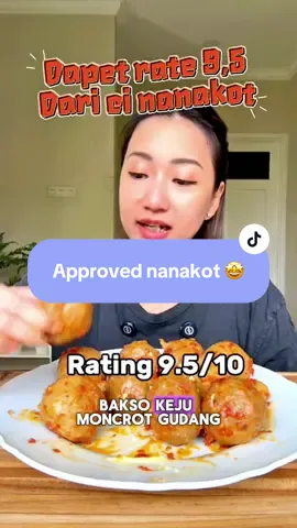 Udah di approved sama nanakot 😍😍🔥  #gudangsnacktgr #baksokeju #baksokejumoncrot #baksokejuviral 