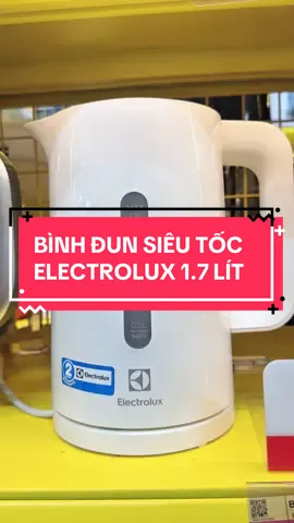 Bình đun nước siêu tốc Electrolux 1.7 lít #giadungtienich #giadungthongminh #giadung #electrolux #binhdungnuoc 