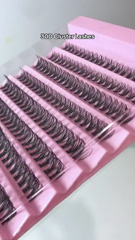 volume eyelashes? try this 30D curl lashes 😍 #clusterlashes #eyelashextensions #30dclusterlashes #eyelashes #lashesextension 
