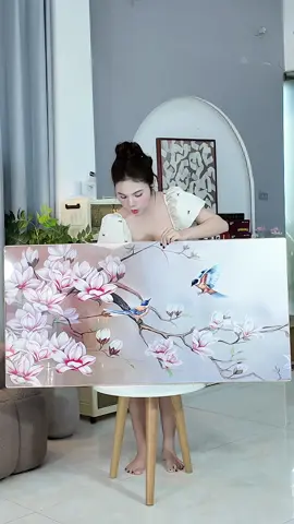 Tranh treo tường nhiều hoạ tiết #tranhtrangguong #tranhtreotuong #tranhtrangguong3d 