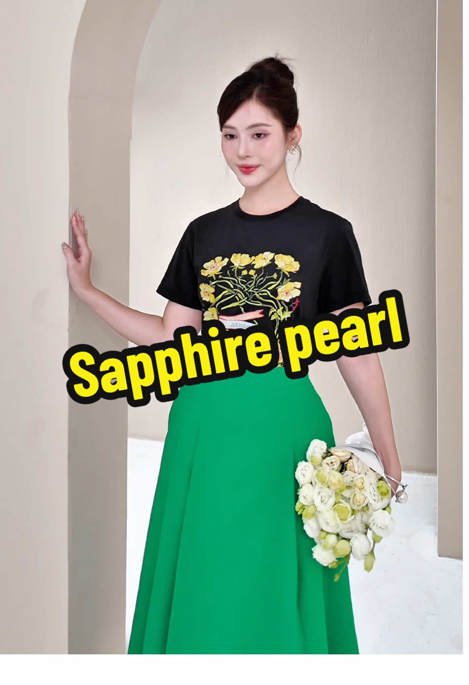 Công thức phối đồ bất bại: Áo phông+chân váy dài sẽ mang tới một diện mạo thanh lịch mà nàng hoàn toàn có thể sử dụng đi làm... #Elise #CapCut #fypシ゚ #fashion #viral 