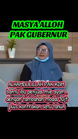 seorang ibu sampai terharu dengan kebaikan pak KDM  #kangdedimulyadi  #dedimulyadi71  #dedimulyadiofficial  #gubernurjawabarat  #netizenindonesia 