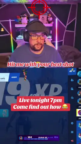 Ping pong to the face. Hit me with hug me best shot live daily live tonight 7pm #interactive #gaming #fortnite #pingponglife 