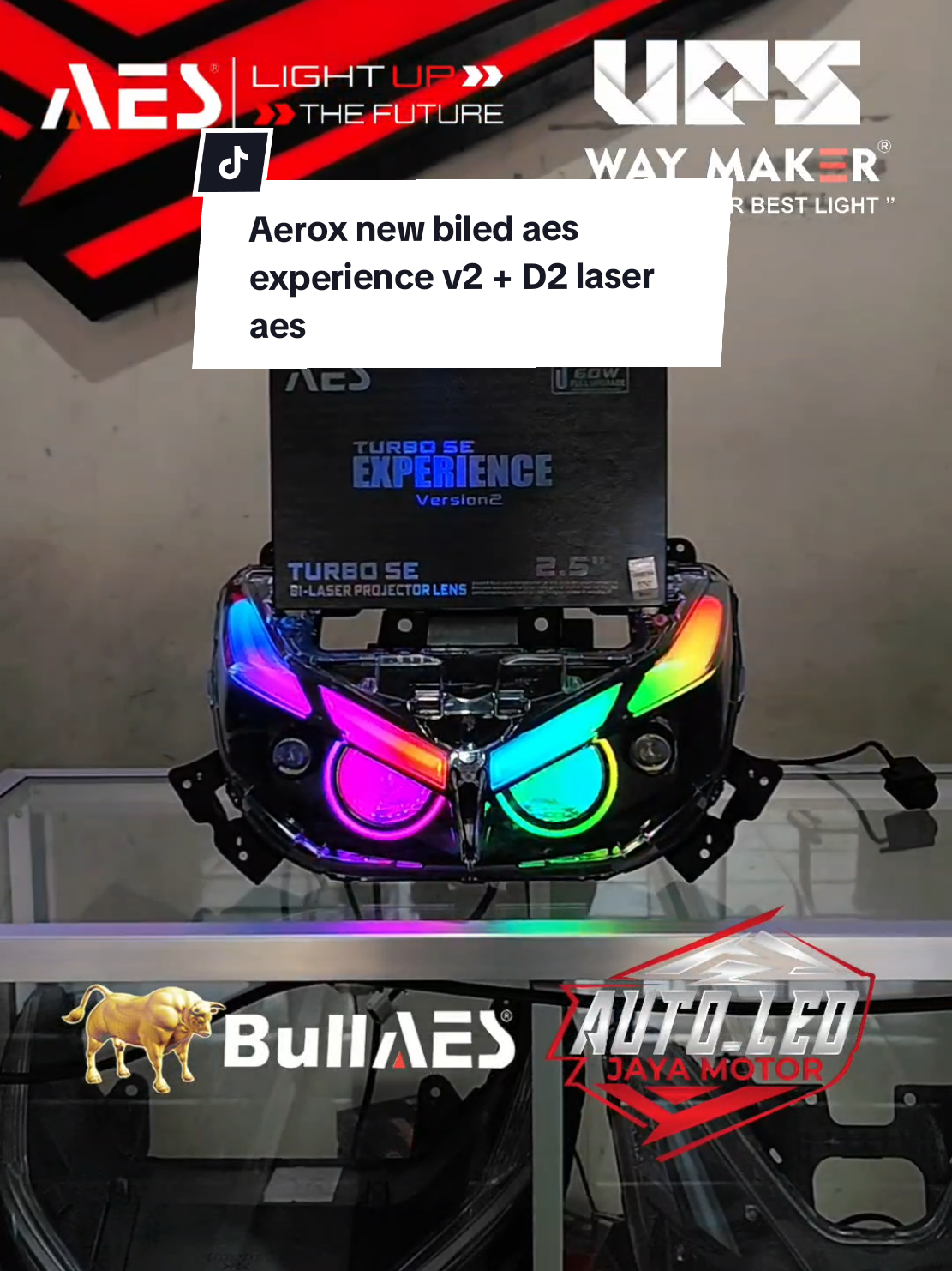 Yang Belang Belang aja🤩 paket biled aerox new biled aes Turbo experience v2 2,5 inch 70 watt lengkap dengan D2 laser aes versi mode RGB belang🔥 🔺‼️TANYA HARGA : KIRIM GAMBAR PRODUK KE WHATSAPP ‼️🔺 📲 Order online shop Shopee: AUTOLED JAYA MOTOR  TOKOPEDIA: AUTOLED JAYA MOTOR  ☎️ Order fast respon: WhatsApp: 085643867770 Mau pasang variasi motor/ mobil custom biled perlampuan bisa langsung cek digoogle maps  📍AUTOLED JAYA MOTOR  Lokasi : Wates Kulonprogo Yogyakarta DAN JANGAN LUPA FOLLOW IG: AUTOLED JAYA MOTOR  YOUTUBE: AUTOLED JAYA MOTOR  agar kalian tidak ketinggalan info promo dan giveaway dari kita ya😉 #Aerox #aeroxnew #aeroxmodifikasi #aeroxdownsize #bullaes 