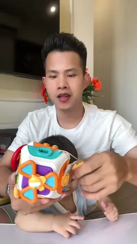 Cứ phải cho cả rổ đồ chơi #giadinhbobapthui🥑 