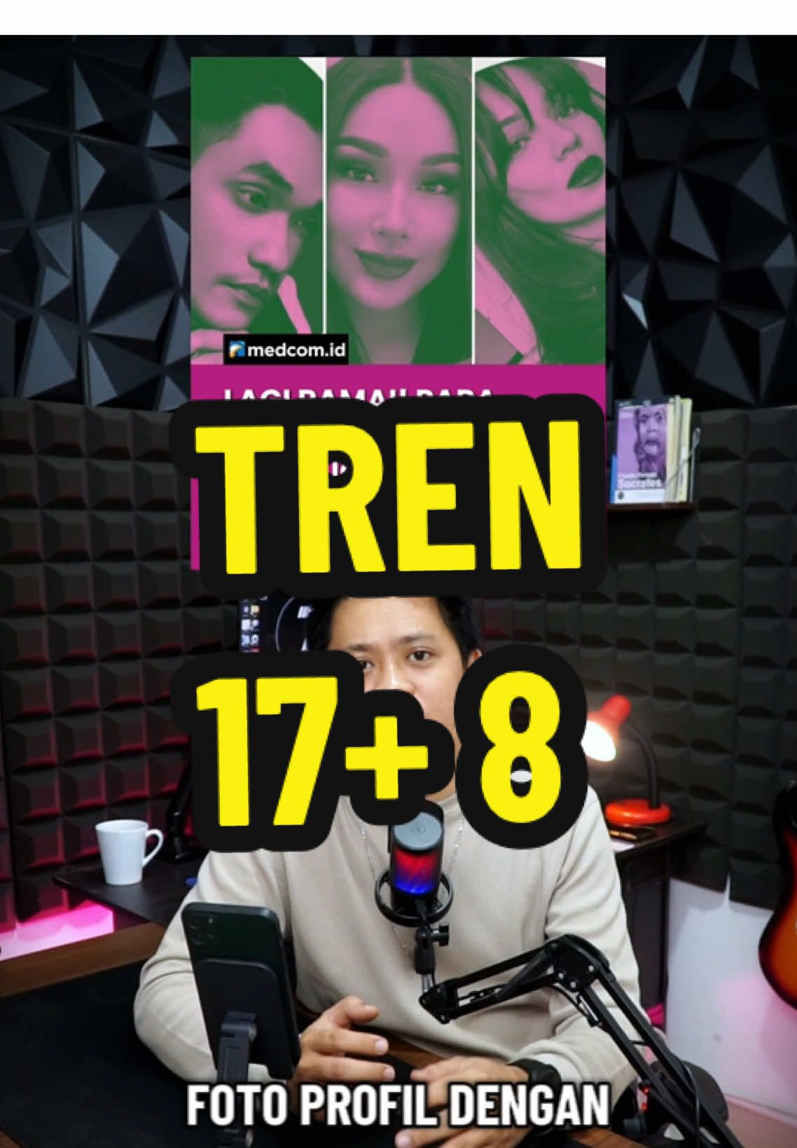 Tren Foto Profil dengan Nuansa Warna Pink Dan Hijau ini Apa Maknanya? #trenterbaru #tuntutanrakyat #suararakyat #dpr #beritatiktok 