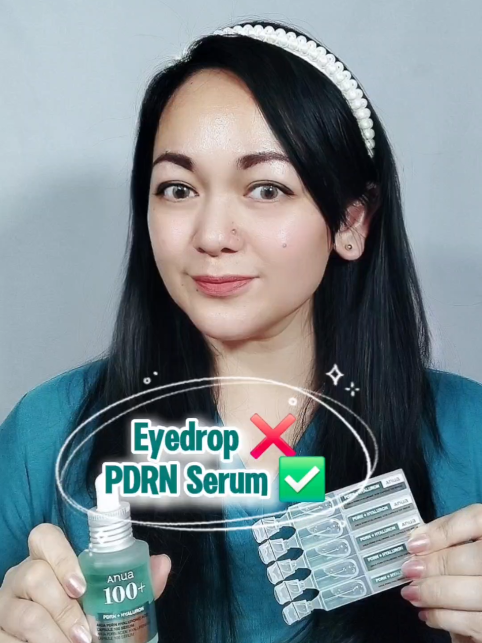 Kalo biasanya serum tuh dikemas dalam botol, @anua_indonesia ANUA PDRN Serum hadir juga dalam kemasan eyedrop yang travel friendly & mudah dibawa kemana-mana loh #PDRN #ANUAPDRN #DNASalmon #koreanskincare #SkinBooster 