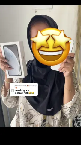 Membalas @🍁🤍hoshi🤍🍁 inget kak “yang asli ada pembelinya hehe” 😋😂#jualbeliiphone#iphone#cod#iphoneibox#fyp 