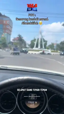 Kondisi Semarang, pasca demo di sekitar Jalan Pahlawan #popfmsemarang #semarang #pahlawan #poldajateng 