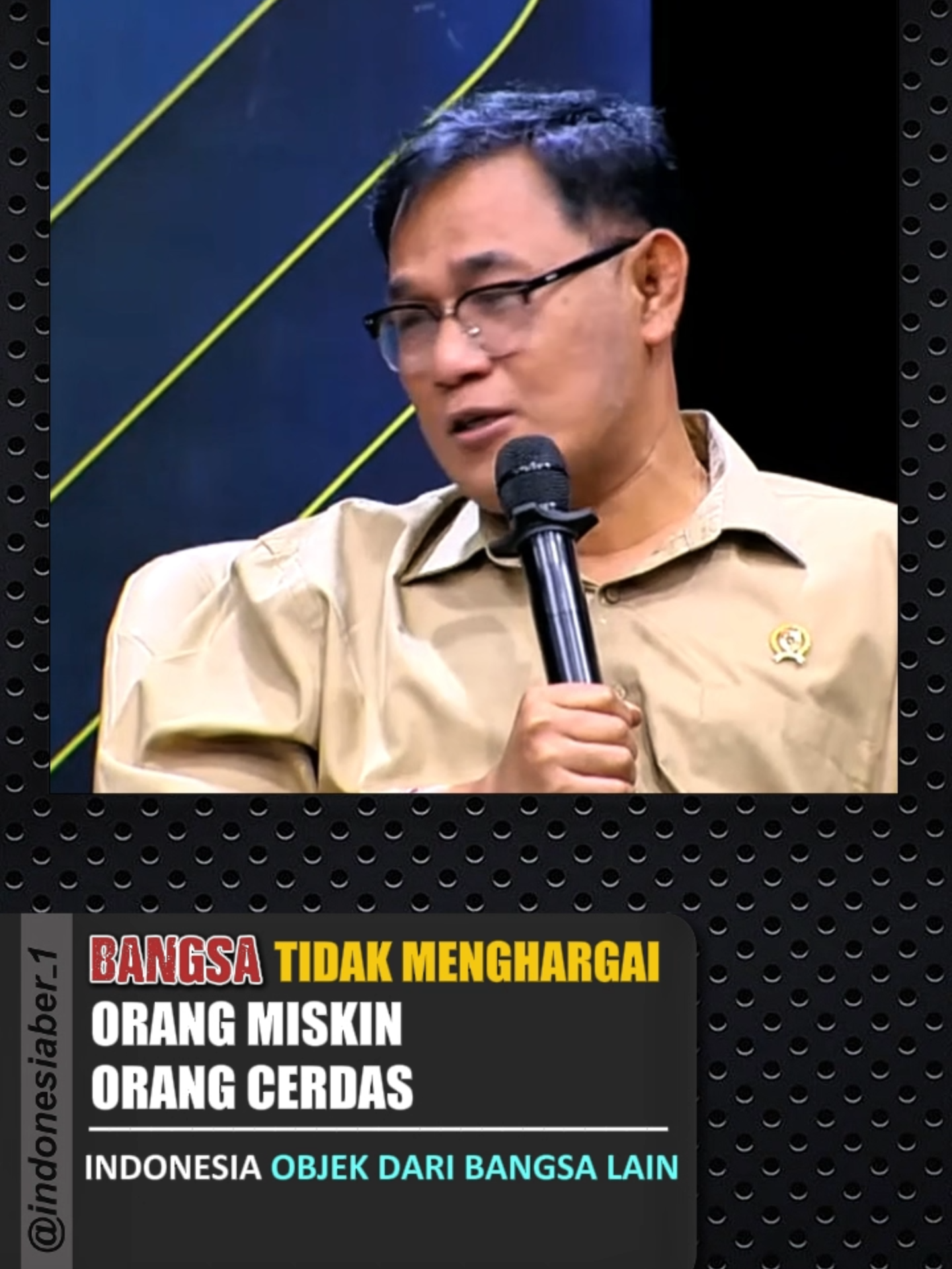 BANGSA INDONESIA ADALAH OBJEK DARI BANGSA LAIN dikutip dari Budiman Sujatmiko dalam Acara Rakyat Bersuara di iNews TV menjadi trending topik hari ini di medsos #rakyatbersuara #Demo #hariini #budimansudjatmiko #trending