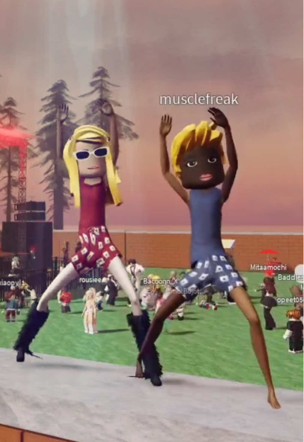 Dangdutan dulu kita guysssss!! Nih map seru banget sumpah woi wkwkwk #trendroblox #blonde #sumpitgacoan #avaroblox map:  #orkesdangdut 