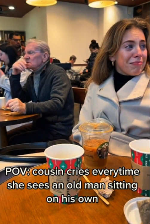 Crying Over Old People Eating & Sitting Alone 😭😭😭 #oldpeople #oldpeopleontiktok #sittingalone #elderly #sad #empathy #cry #fyp #eating #kindness #protectthematallcosts 