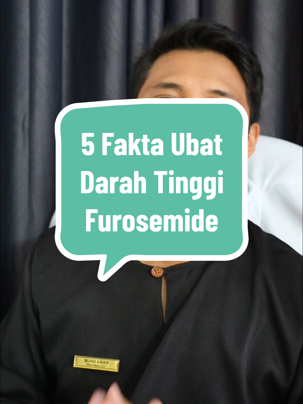 5 fakta ubat tekanan darah tinggi Furosemide #hypertension #tekanandarahtinggi #darahtinggi #ubat #medication 