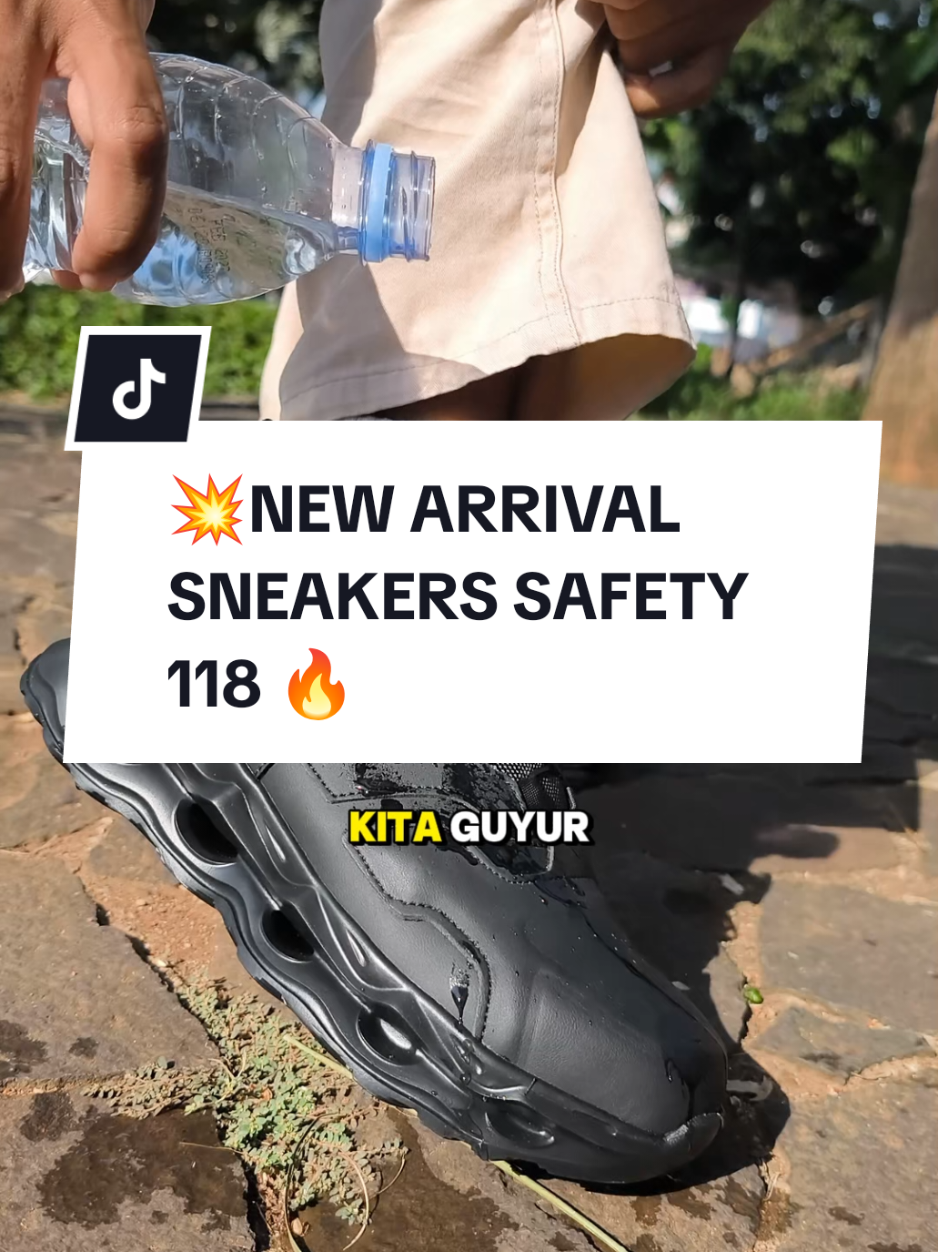 🔥 LOUNCHING TERBARU! 🔥 Sneakers Safety 118 dari Original Rafale 🚀 ✅ Waterproof / Anti Air ✅ Anti Tusukan benda tajam ✅ Desain sporty, nyaman buat kerja & jalan ✨ Sepatu safety rasa sneakers stylish, udah gak jamannya sepatu safety kaku! Siap jadi pelindung sekaligus gaya lo sehari-hari?💯 #sepatusafety #sepatusneakers #promogajiansale #promoguncang99 #fyp 