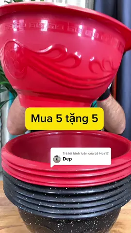 Trả lời @Lê Hoa17 combo 10 chậu nhựa ABS trồng rau trồng cây