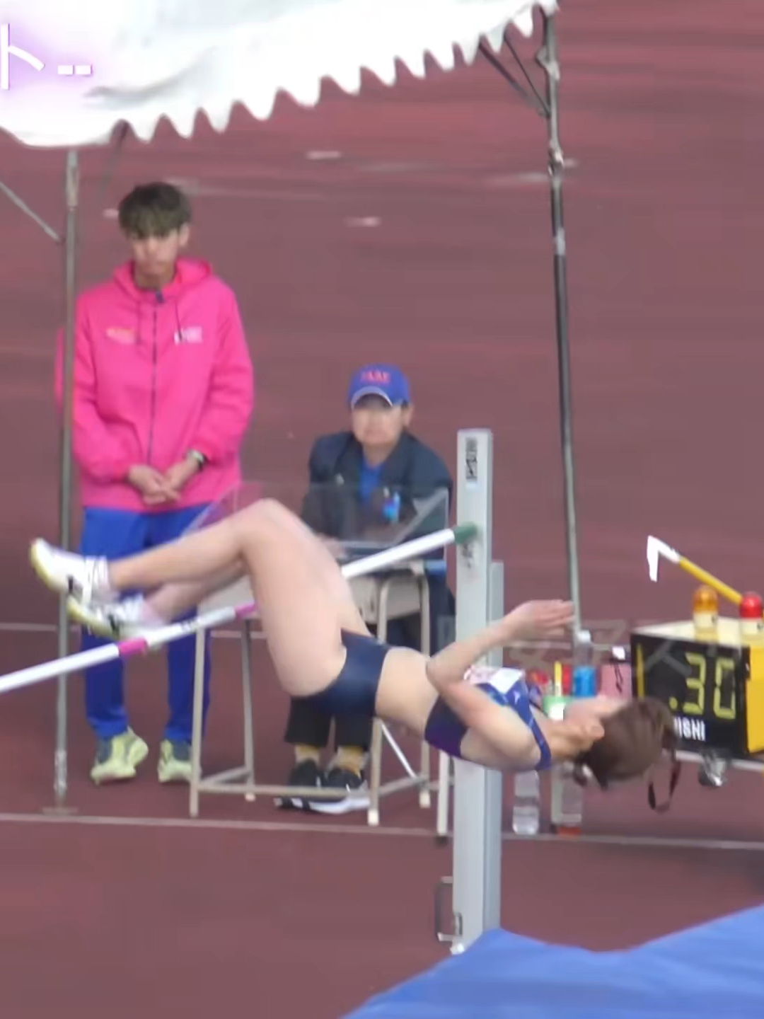 とんでもないスタイル#trackandfield #athletics #tracknation #Running #highjump #polevault #fyp #loveyou #foryoupage❤️❤️