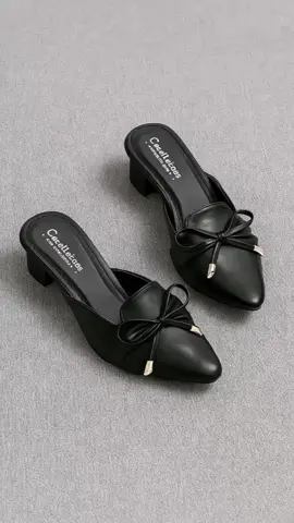 sepatu high hels wanita bapu pita terbaru selop  5cm wanita kekinian sandal shoes heels  hak tinggi #sandalselop #tiktokshop #fyp 