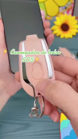 Mini Carregador De Chaveiro Portátil compre na shopee pelo código e só colar na barra de busca da sua shopee 👉🏻 AVW-CSR-KZA ##carregadorportatil##carregador#celular#smartphone#acessorios