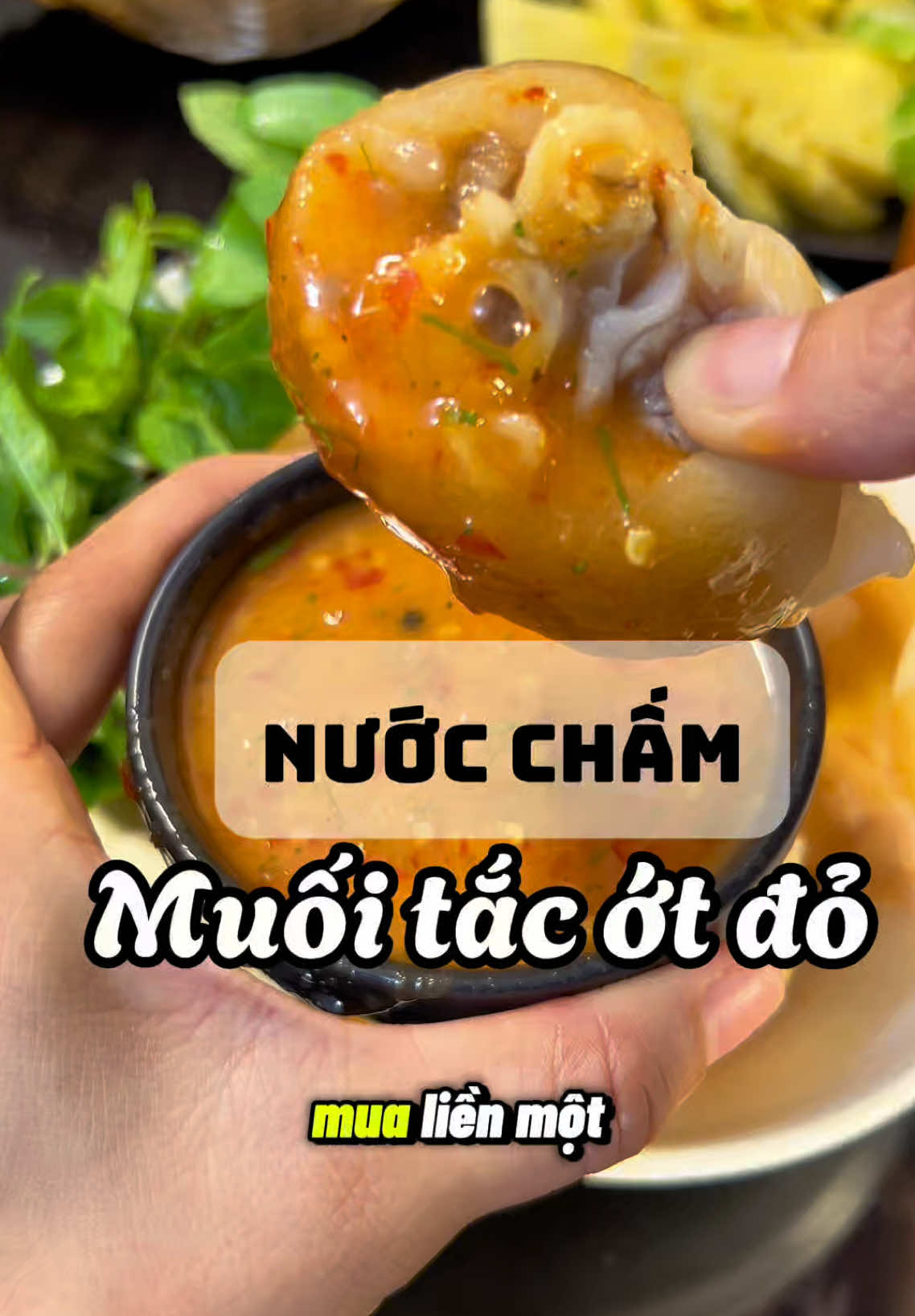 Nước chấm này chấm gì cũng ngon luôn ạ #sotchammuoitacotdo 