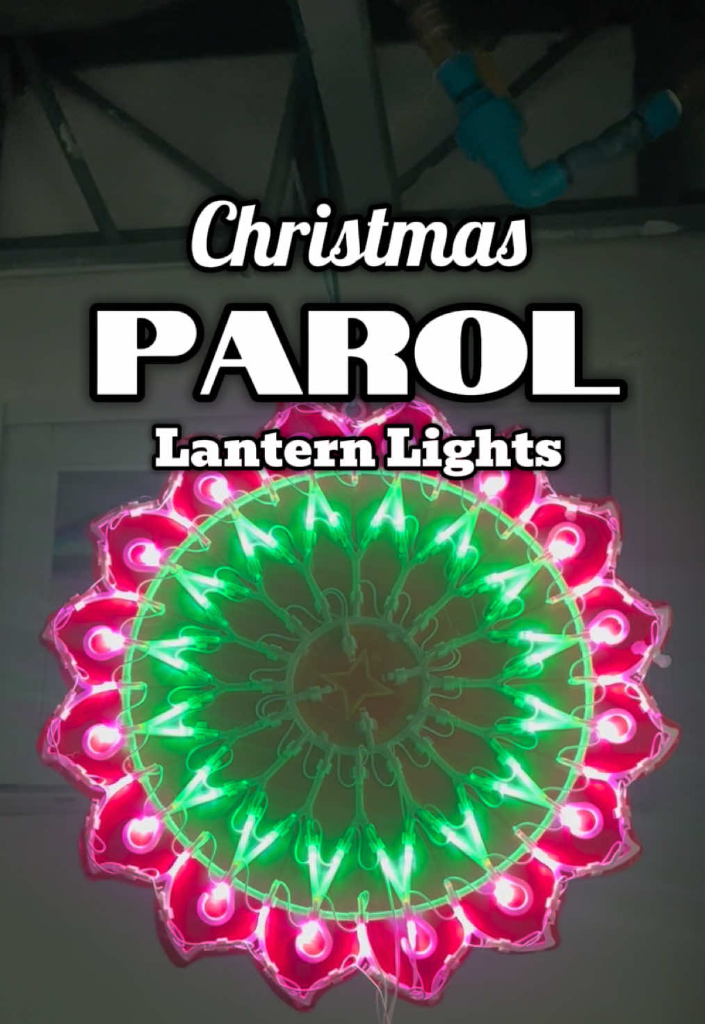Parol Lantern Lights Parol With Lights Parol Christmas Lantern #parol #christmasdecor #christmas #lanternlight 