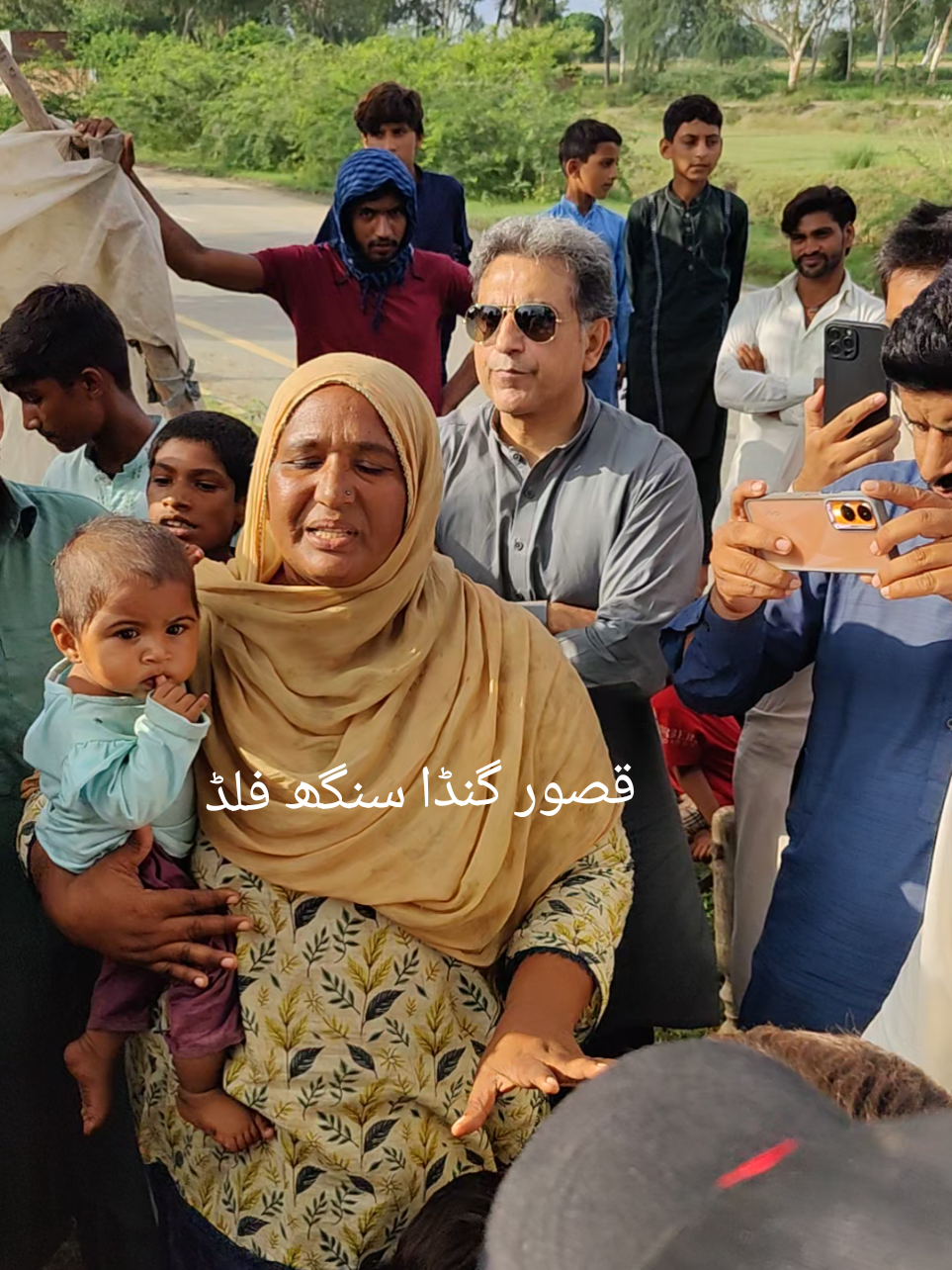 پنجاب حکومت صرف ٹک ٹاک بنانے میں مصروف  #flood #Kasur 