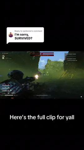 Replying to @epidemix  have no idea how I didn’t die there 😭 #fyp #helldivers2game #helldivers2gameplay 