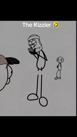 The Rizzler 🤣 #funnytiktok #funny #unfreezemyacount #TikTokUK #animation 