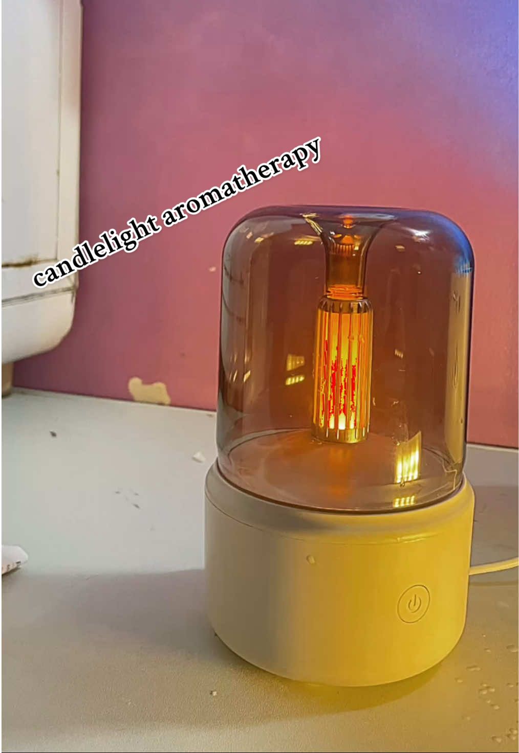 havey for this candlelight aromatherapy!!😍❤️ #candlelight #aromatherapy #candlelightaromatherapy #diffuser #humidifier 