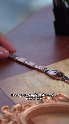 #copperbracelet #couplejewelry #tiktokshop #magnetic #family 