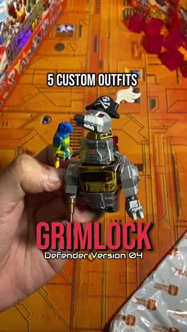 Which Grimlock is your favorite? 🦖 @blokees.official @BFCs Studio  • • • • • Blokees Grimlock Defender Version Custom #blokees #transformers #blokeestransformers #grimlock #custom 