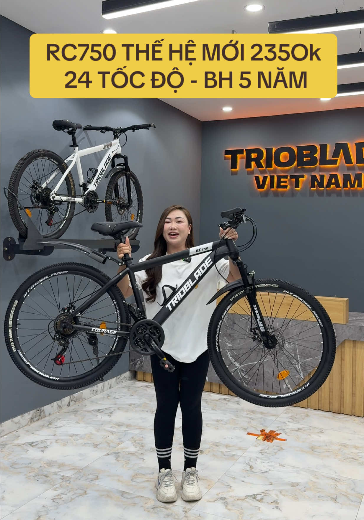 Xe đạp phiên bản 24 tốc độ chỉ hơn 2 củ thui cả nhà mình ơi 😎 RC750 THẾ HỆ MỚI CẬP BẾN VN ạ #xedaptrioblade #nguyenthao #rc750 #xedapthethao #xedapdiahinh 