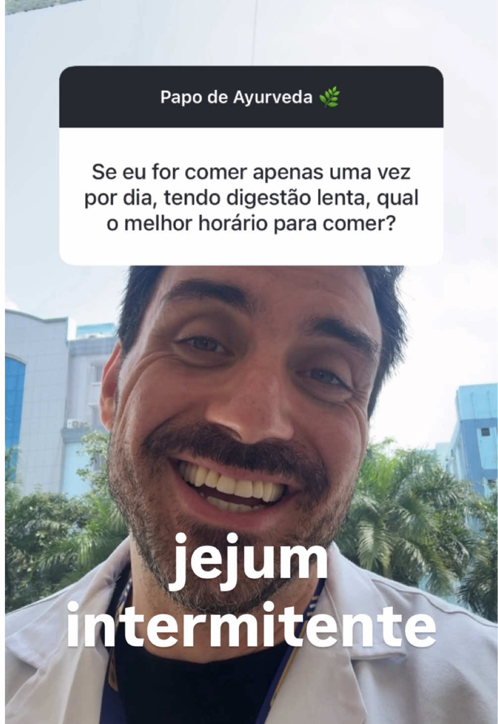🌿 “Se eu for comer apenas uma vez por dia, tenho digestão lenta, qual o melhor horário para comer?“ Papo de Ayurveda 🌿 148 #ayurveda #jejum #jejumintermitente 