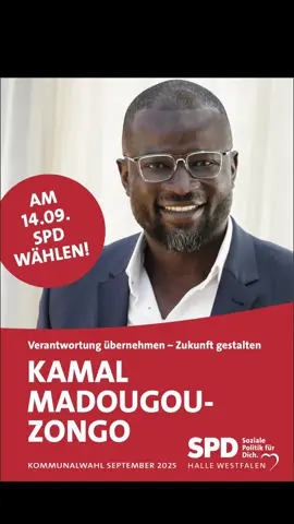 #sozialepolitikfürdich #SPD #familienpolitik #hallewestfalen #integration @KING ZONGO 