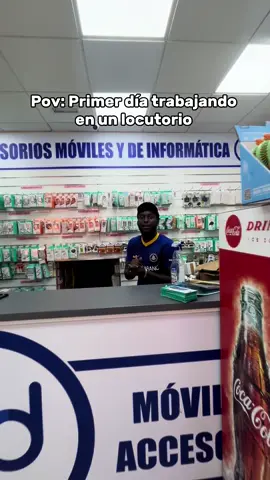 Primer día trabajando en un locutorio @Kabe 
