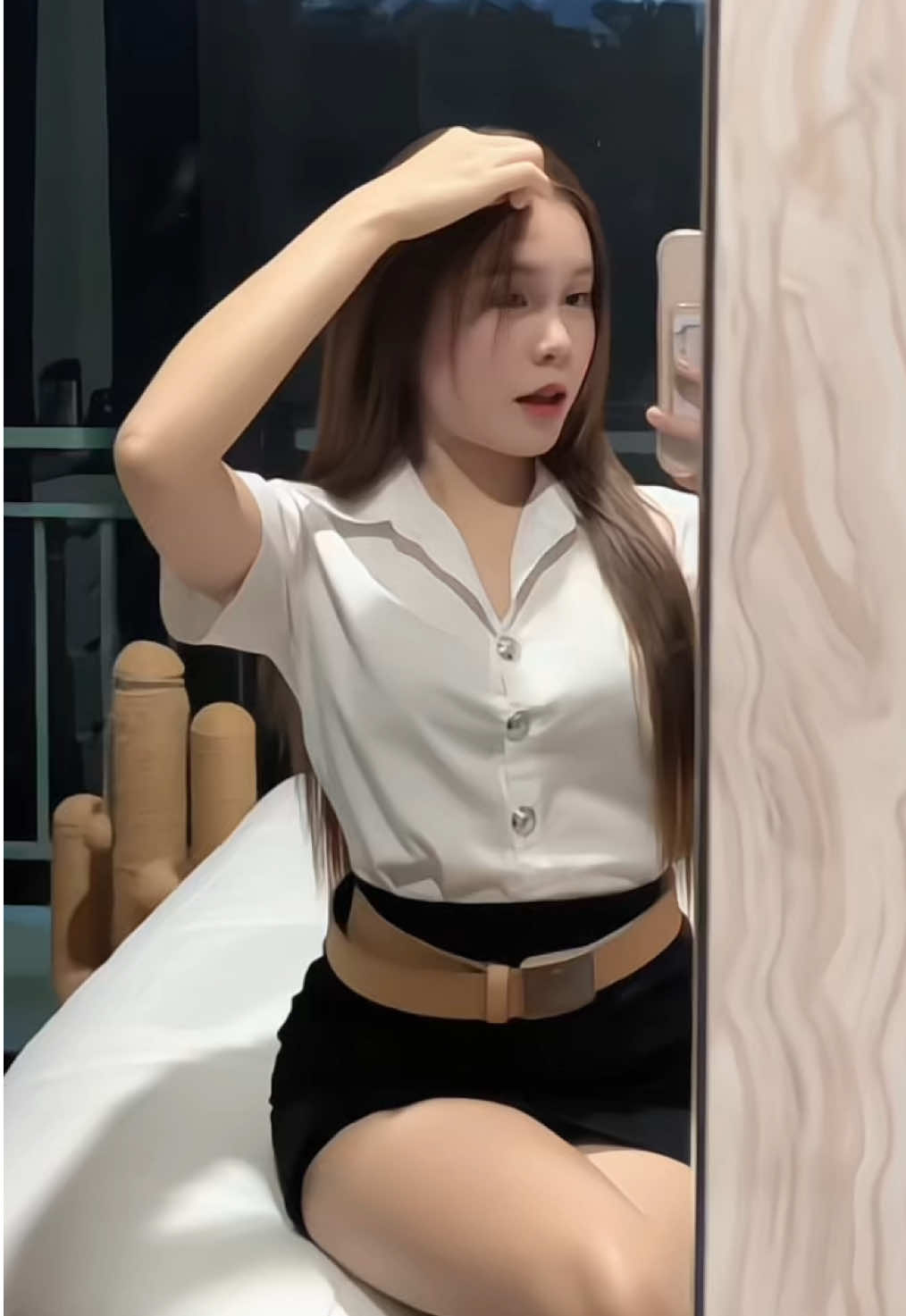 ชุดนักศึกษา is calling #ราชภัฏเชียงใหม่ #04 #fyp 