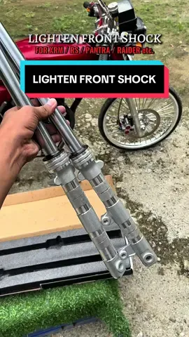 SA MGA NAGHAHANAP DYAN NG LIGHTEN FRONT SHOCK OUTER TUBE NA PANG XRM OR TELESCOPIC ITO MGA BOSSING PLUG AND PLAY NA NAPAKA MURA LANG✅ #lightenfrontshock #frontshock #frontshockforxrm #telescopic #outertube 
