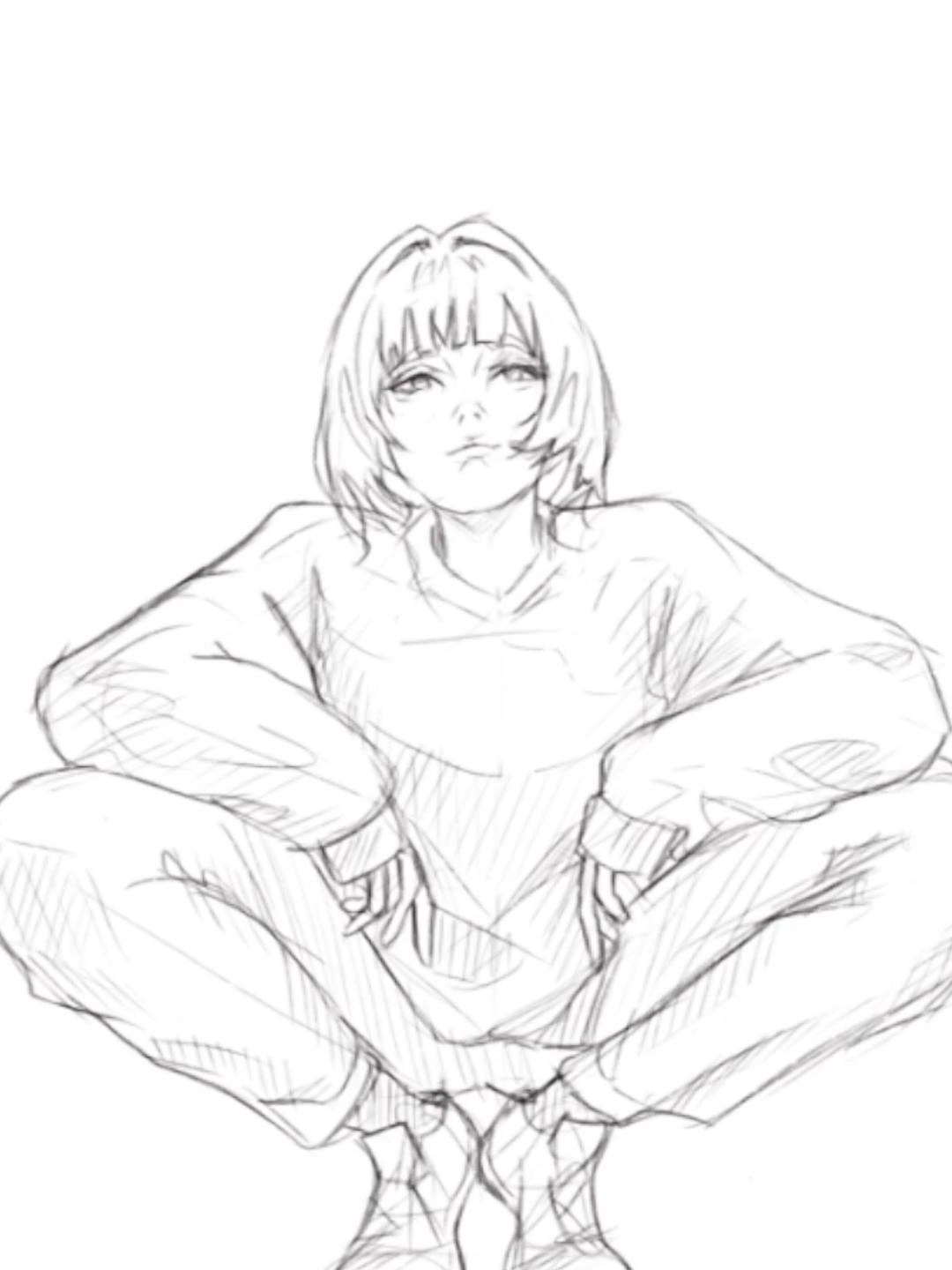 Семки есть? А если найду?)) #art #artist #digitalart #drawing #sketch #illustration #арт #художник #скетч #туториал #tutorial